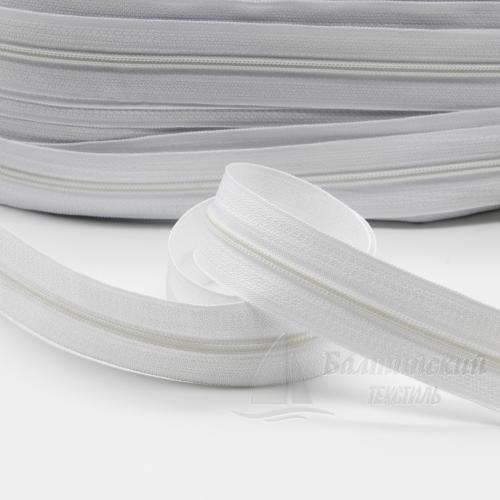 Молния рулонная витая Т5 белая БТ