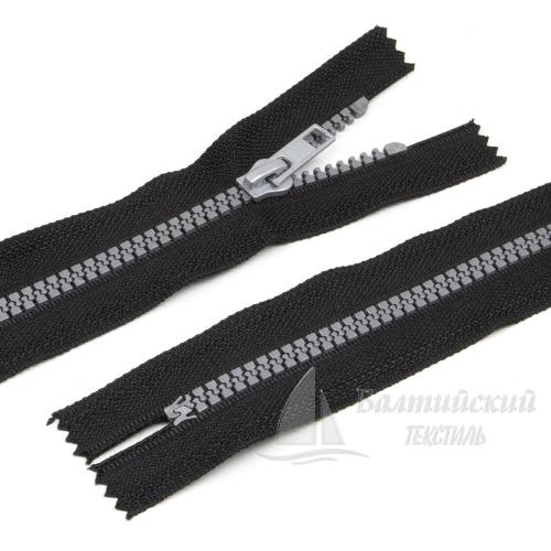 Молния трактор неразъемная Т5 18см черный звено серый БТ Молния трактор неразъемная Т5 18см черный звено серый БТ