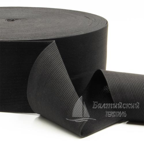 Резинка вязаная 80мм черная. Цена от 18,79 р. в Новосибирске Резинка вязаная 80мм черная. Цена от 18,79 р. в Новосибирске