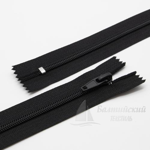 Молния витая неразъемная Т5 50см черная БТ