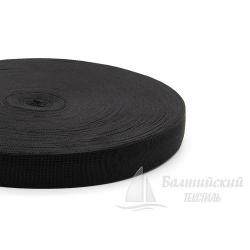 Тесьма окантовочная 24мм 2,6г черная (уп.100м) Тесьма окантовочная 24мм 2,6г черная (уп.100м)