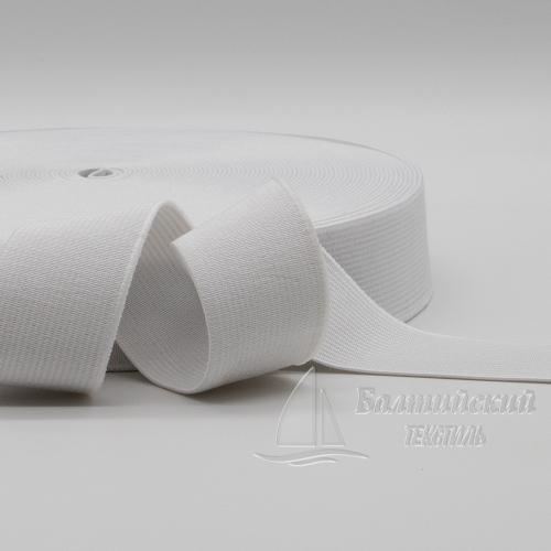 Резинка ткацкая 30мм белая БТ