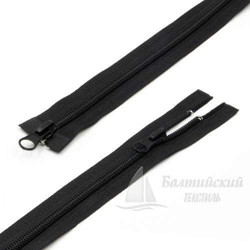 Молния витая разъемная Т7 2замка 50см черный "А" груша БТ Молния витая разъемная Т7 2замка 50см черный "А" груша БТ