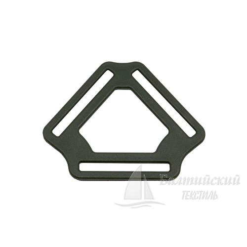 Пряжка-разделитель для лямок 40мм треугольник Пряжка-разделитель для лямок 40мм треугольник