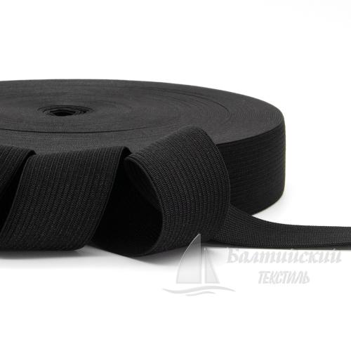 Резинка вязаная 35мм черная БТ. Цена от 7,90 р. в Новосибирске Резинка вязаная 35мм черная БТ. Цена от 7,90 р. в Новосибирске