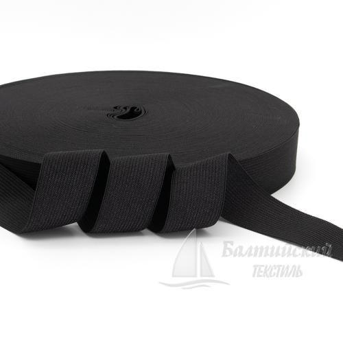 Резинка вязаная 30мм черная. Цена от 7,56 р. в Новосибирске Резинка вязаная 30мм черная. Цена от 7,56 р. в Новосибирске