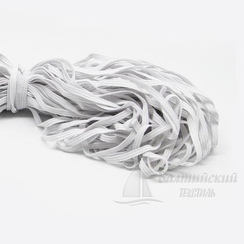 Резинка вязаная 3мм белая. Цена от 3,57 р. в Новосибирске Резинка вязаная 3мм белая. Цена от 3,57 р. в Новосибирске