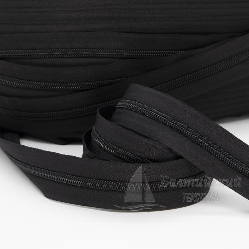 Молния рулонная витая Т10 черная БТ Молния рулонная витая Т10 черная БТ