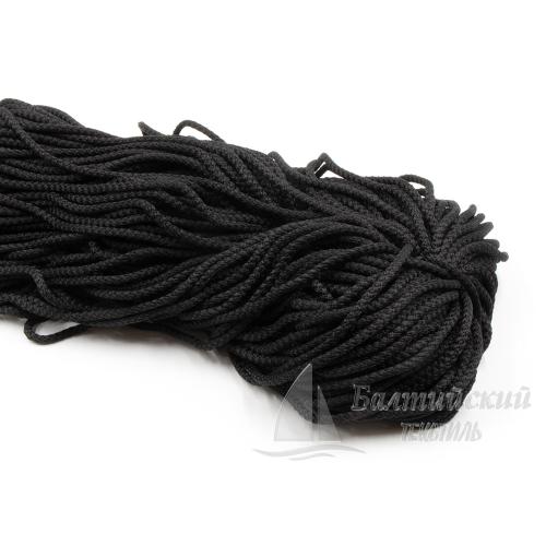 Шнур п/э Д5мм плетено-вязаный с наполнителем