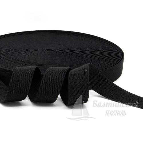 Резинка помочная 30мм черный БТ