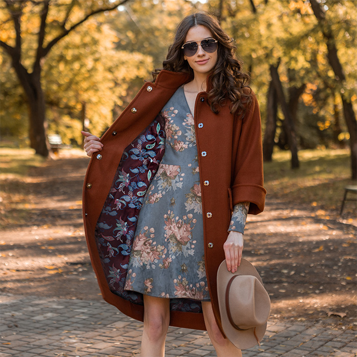 Подкладочная Таффета принт подходит для использования в верхней зимней и демисезонной одежде