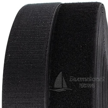 Лента-контакт 50мм черная. Цена от 21,17 р. в Новосибирске