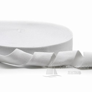 Резинка ткацкая 30мм белая РБ. Цена от 13,49 р. в Новосибирске