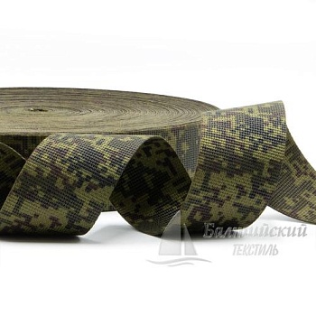 Тесьма стропольная 50мм КМФ. Цена от 118,21 р. в Новосибирске