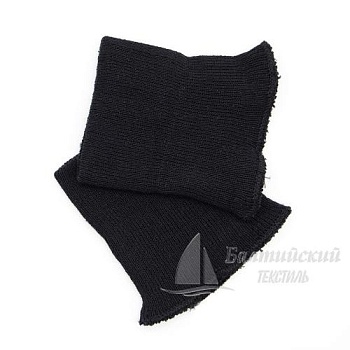 Манжеты трикотажные 8*10см хл70%/пэ30% 1х1 бесшовные черные. Цена от 21 р. в Новосибирске