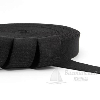 Резинка ткацкая 30мм черная БТ. Цена от 13,76 р. в Новосибирске