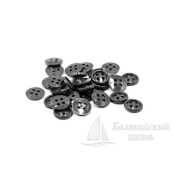 Пуговицы 17мм 4-х пр. прозрачные/цветные (полистирол). Цена от 0,50 р. в Новосибирске