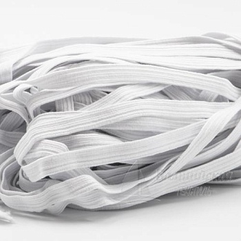 Резинка продежка 8мм белая. Цена от 5,98 р. в Новосибирске