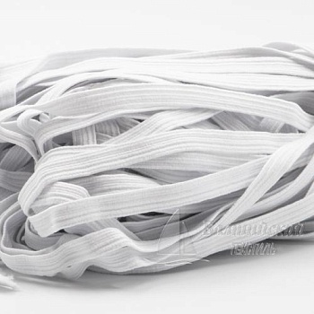 Резинка продежка 10мм белая. Цена от 8,28 р. в Новосибирске