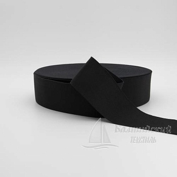 Резинка ткацкая 50мм черная РБ. Цена от 22,60 р. в Новосибирске