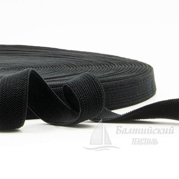 Резинка помочная 20мм черная. Цена от 19,79 р. в Новосибирске