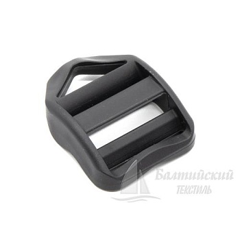 Пряжка 3 щели 25мм черная (рамка-регулятор) ПП. Цена от 1,82 р. в Новосибирске