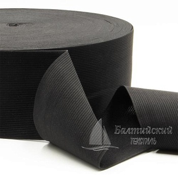 Резинка вязаная 80мм черная. Цена от 18,79 р. в Новосибирске