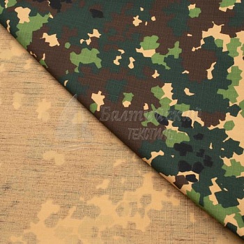 Ткань Темп-210 рип-стоп КМФ. Цена от 169.00 в Новосибирске