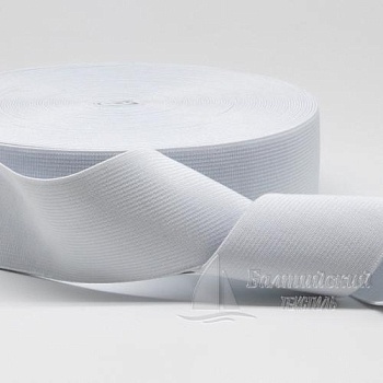 Резинка ткацкая 50мм белая БТ. Цена от 22,23 р. в Новосибирске