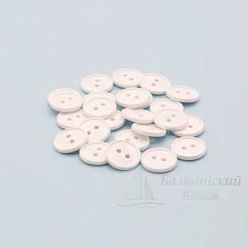 Пуговицы 14мм 2-х пр. (полистирол). Цена от 0,17 р. в Новосибирске