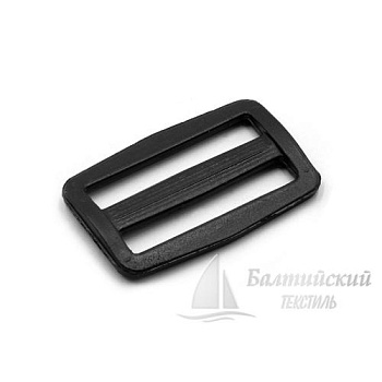 Пряжка 2 щели 30мм черная. Цена от 2,74 р. в Новосибирске