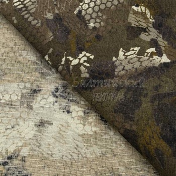 Ткань Армитек рип-стоп КМФ. Цена от 107.00 в Новосибирске