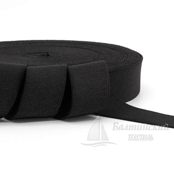 Резинка ткацкая 30мм черная. Цена от 15,16 р. в Новосибирске