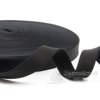 Резинка башмачная 20мм черная. Цена от 23,88 р. в Новосибирске