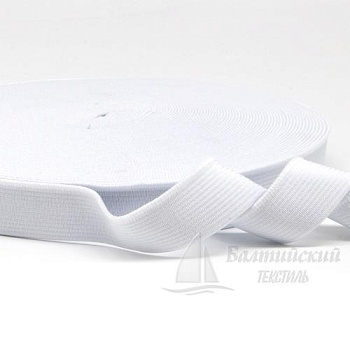 Резинка ткацкая 20мм белая БТ. Цена от 10,20 р. в Новосибирске