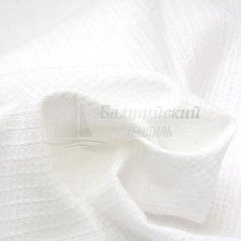 Полотно вафельное 200г/м² отбеленное, ширина 45 см. Цена от 49.00 в Новосибирске