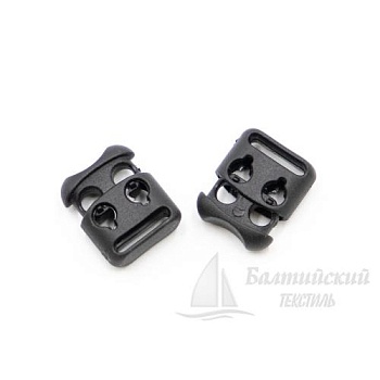 Фиксатор шнура 2 отверстия БТ. Цена от 1,47 р. в Новосибирске