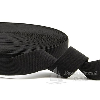 Резинка ткацкая 30мм черная РБ. Цена от 12,89 р. в Новосибирске