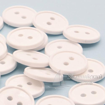 Пуговицы 14мм 2-х пр. (полистирол). Цена от 0,22 р. в Новосибирске