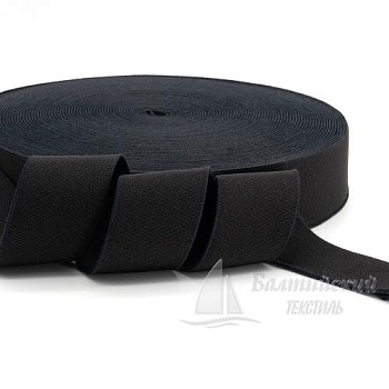 Резинка башмачная 40мм черная. Цена от 45,99 р. в Новосибирске