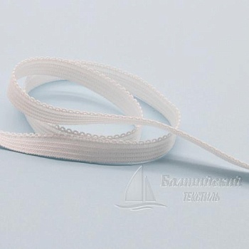 Резинка отделочная 7мм с фестоном. Цена от 5 р. в Новосибирске