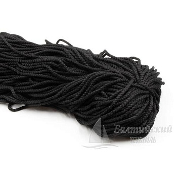 Шнур п/э Д5мм плетено-вязаный с наполнителем. Цена от 3,70 р. в Новосибирске