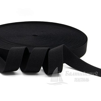 Резинка помочная 30мм черный БТ. Цена от 27,75 р. в Новосибирске